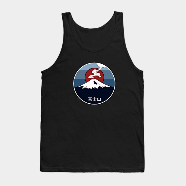 Fuji Japanese Volcano Tank Top by ChrisWilson